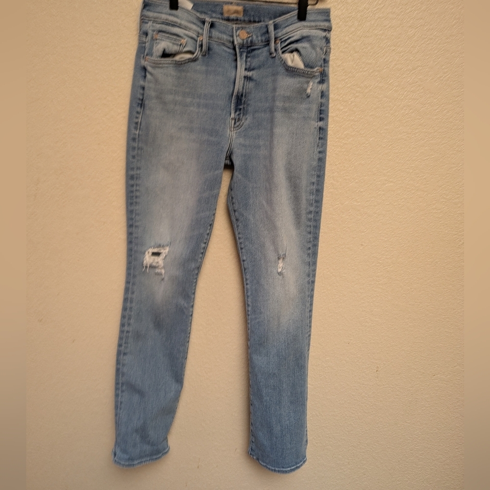 Mother Superior High Waisted Rider Skimp Jeans Size 30